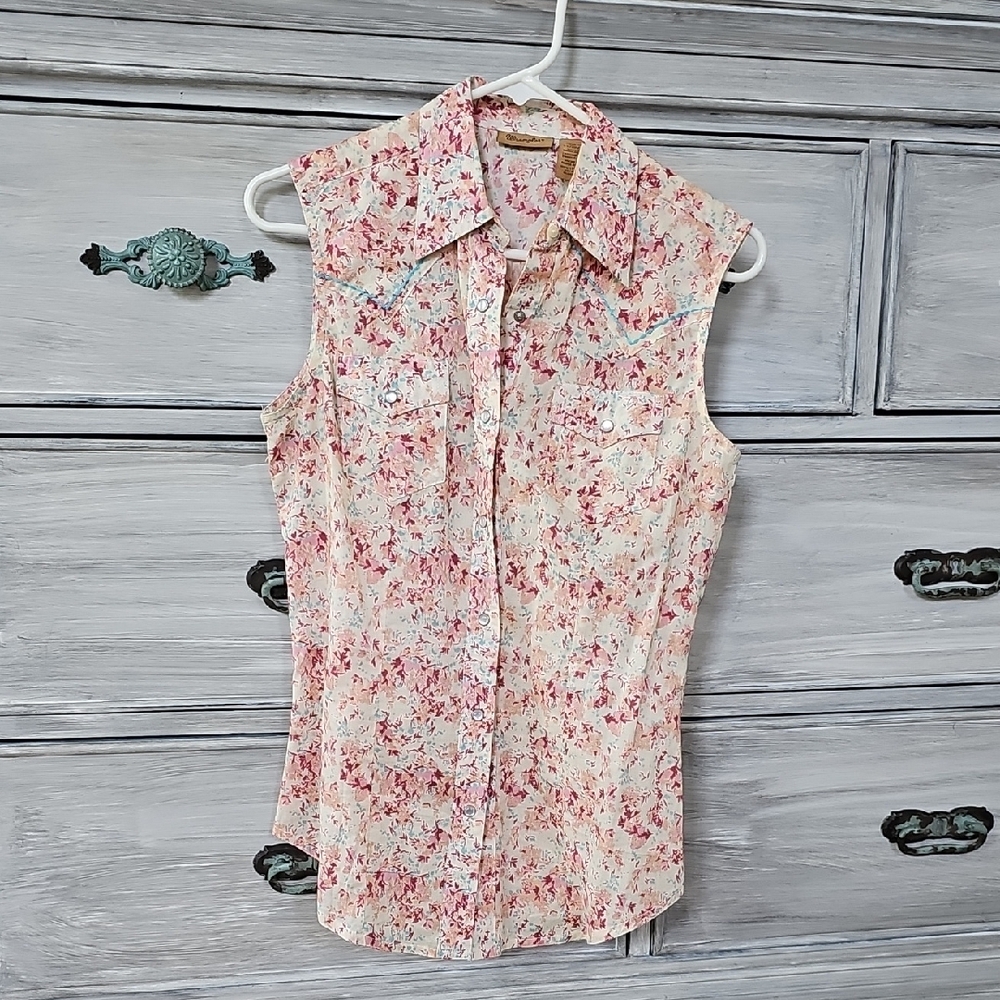 Wrangler Floral Sleeveless Women's Top